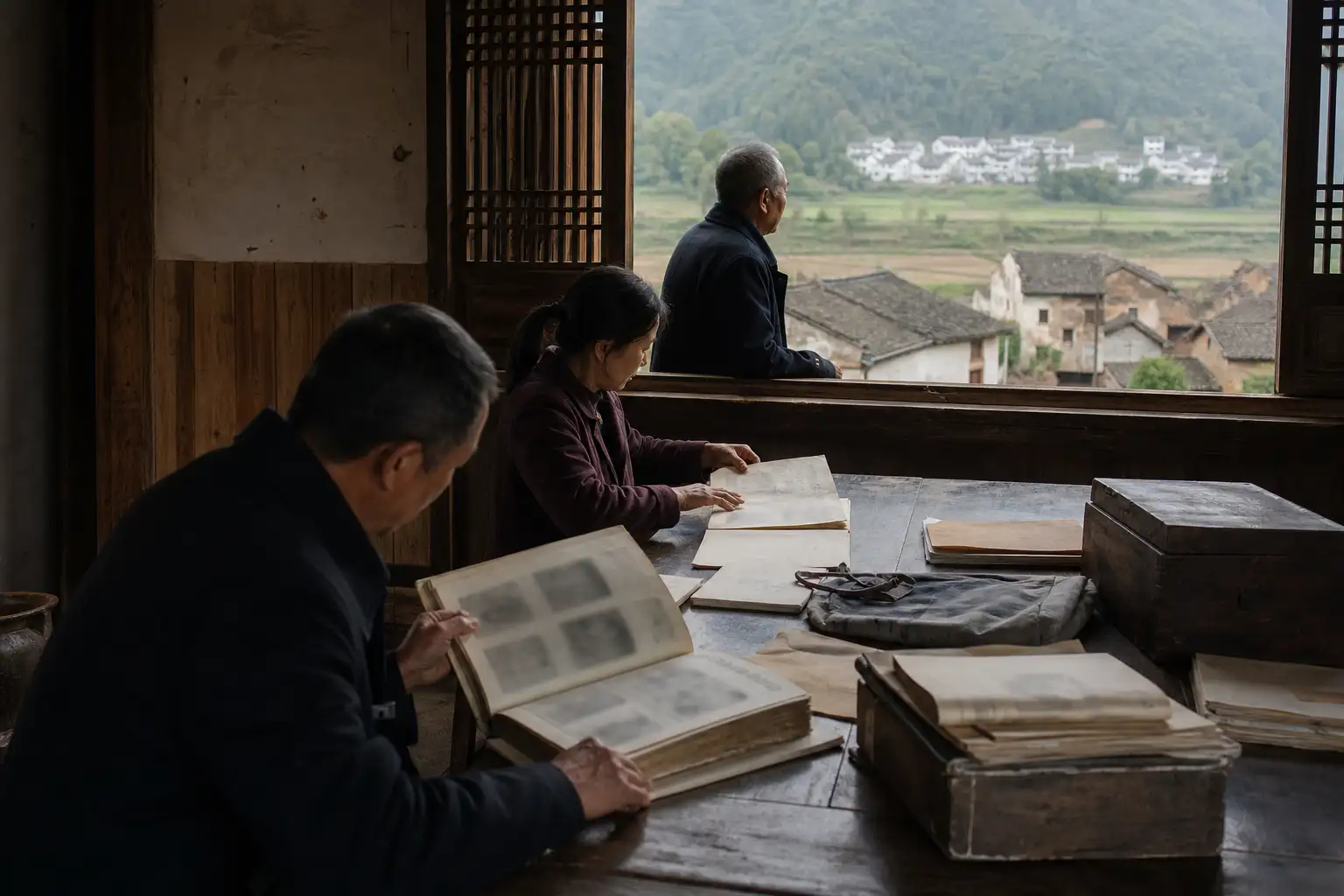 从居处分化理解中国宗族谱牒中的群体变迁 - 研究场景