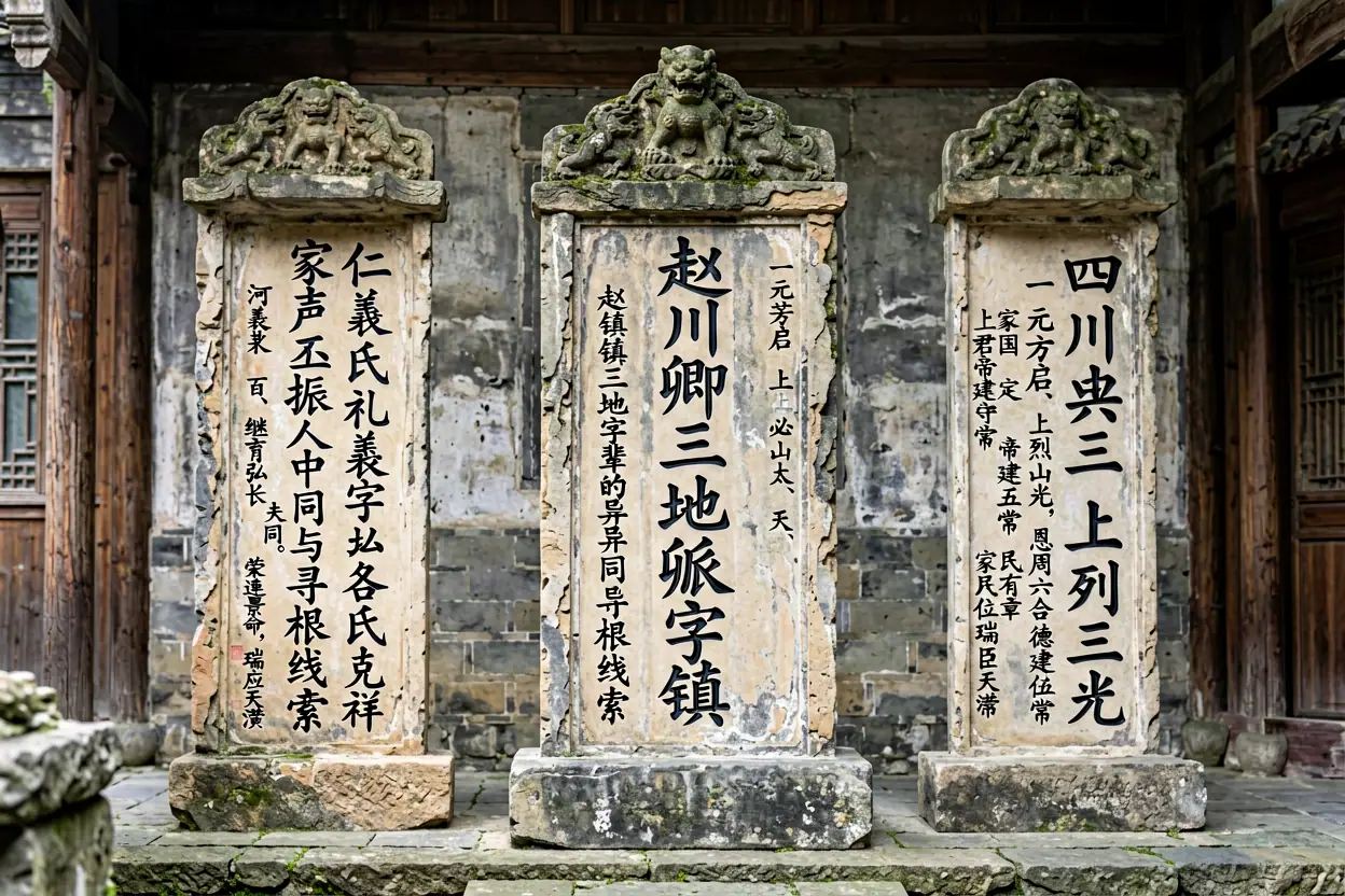 四川卿氏三地字辈的异同与寻根线索 - 主题封面