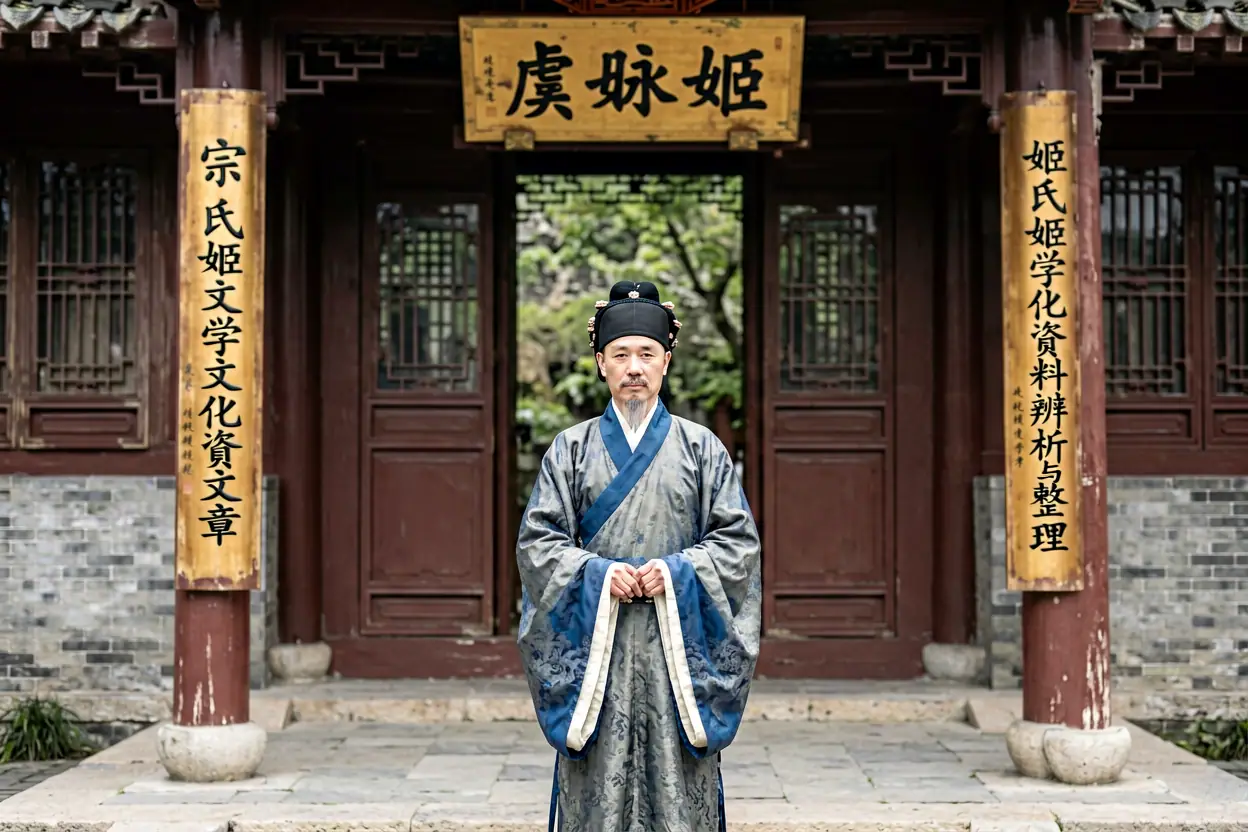 从姬氏文学条目看姓氏文化资料的辨析与整理 - 主题封面