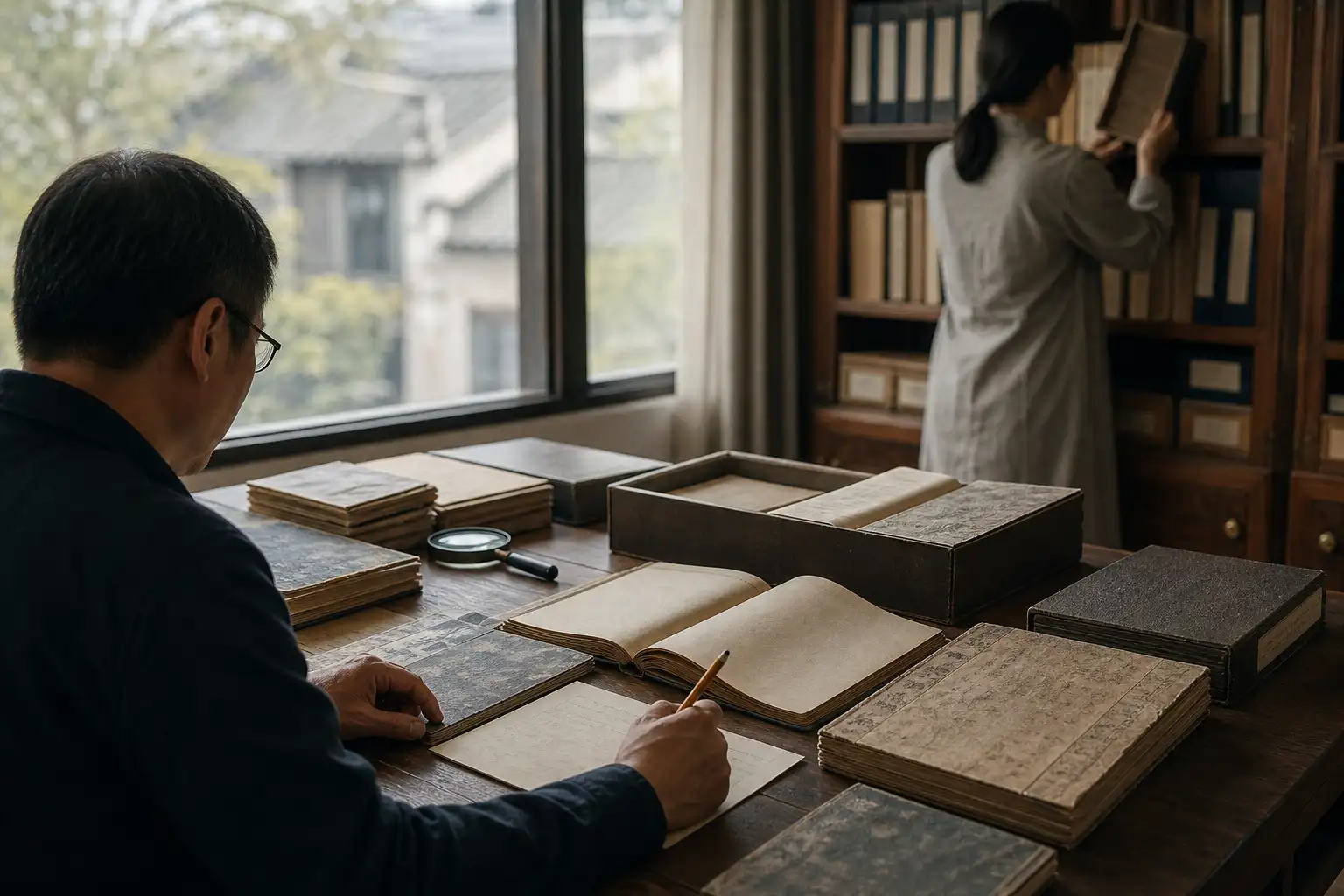 从一次访谱交流看家谱收藏与寻根实践 - 研究场景