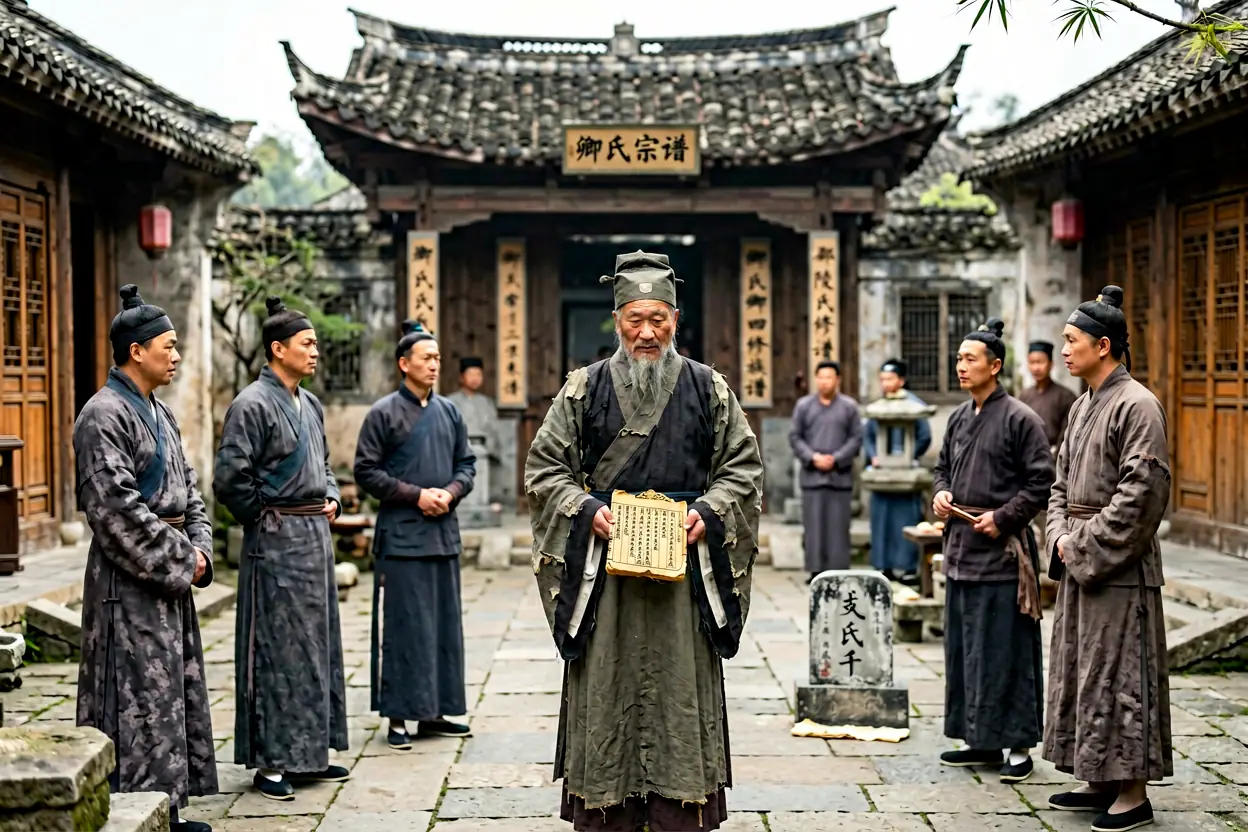 从电子谱目线索看卿氏寻根的核验路径 - 研究场景